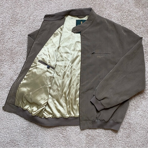 Bobby Jones Outerwear Collection Rayon Full Zip Lined Jacket - Picture 2 of 7